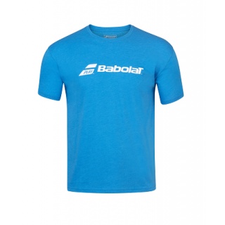 Babolat Trainings-Tshirt Exercise Club (60% Baumwolle) 2021 hellblau Herren